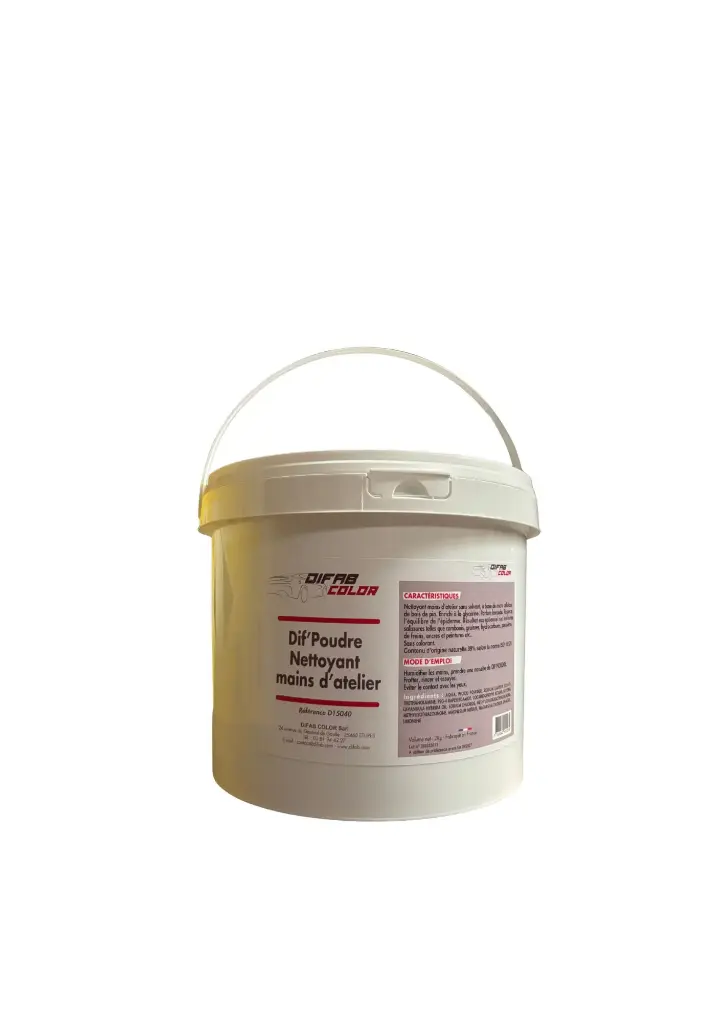 Dif' Poudre nettoyant  mains lavande sans solvants seau 5 L