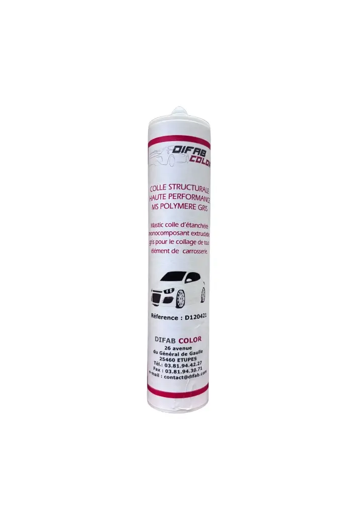 Colle structurale grise hautes performances Difab 310ml